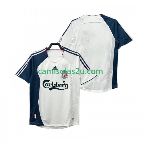 Camisolas de futebol Liverpool 2006 2008 Retro Equipamento Alternativa Manga Curta Camisolas de futebol Liverpool 2006 2008 Retro Equipamento Alternativa Manga Curta